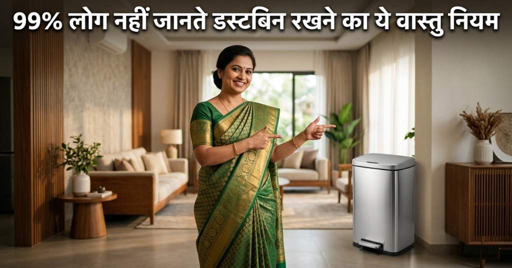 99% लोग नहीं जानते डस्टबिन रखने का ये वास्तु नियम