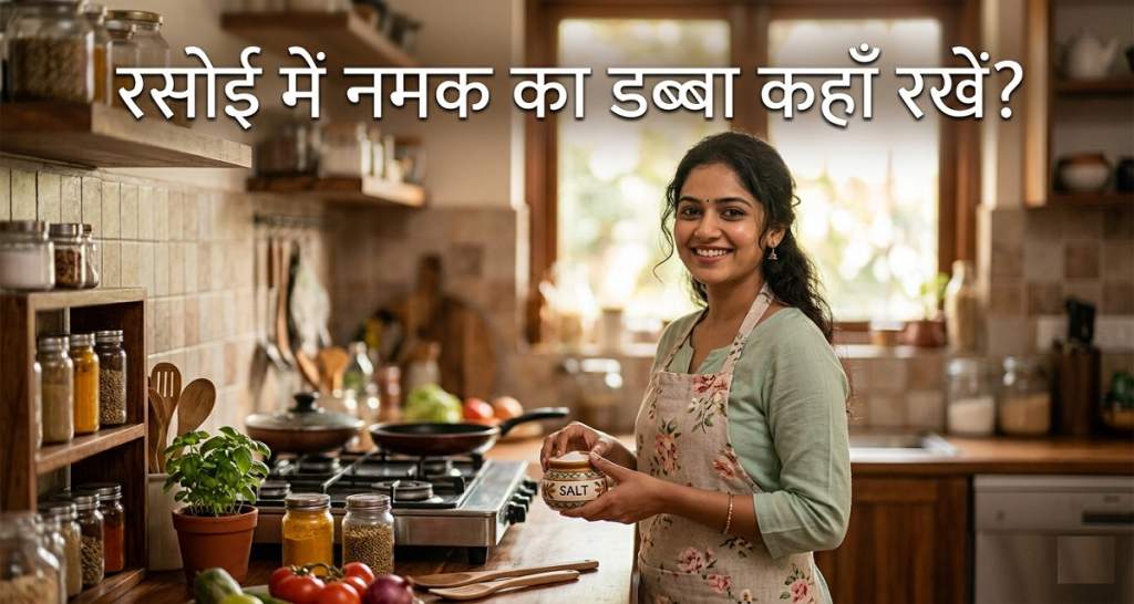 रसोई में नमक का डब्बा कहाँ रखें
