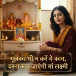 रूठ जाएंगी मां लक्ष्मी