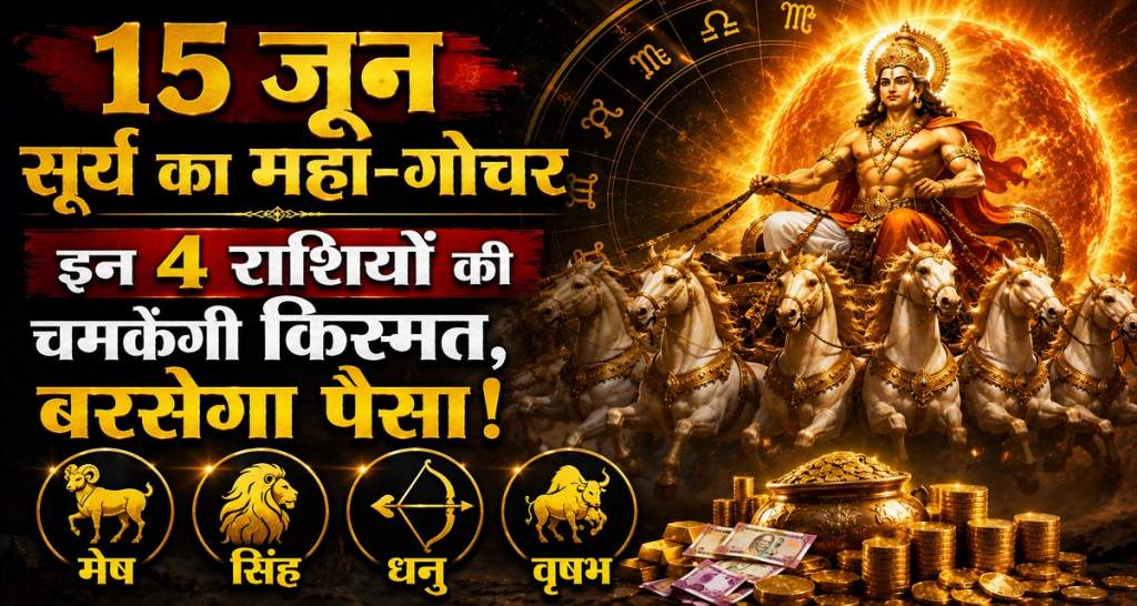 15 जून सूर्य का महा-गोचर