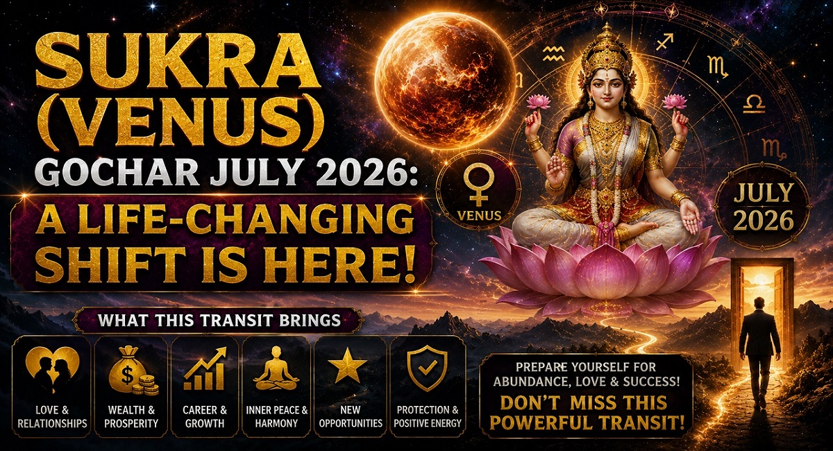 Sukra (Venus) Gochar July 2026