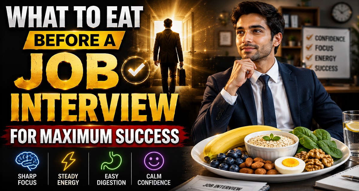 What to Eat Before a Job Interview